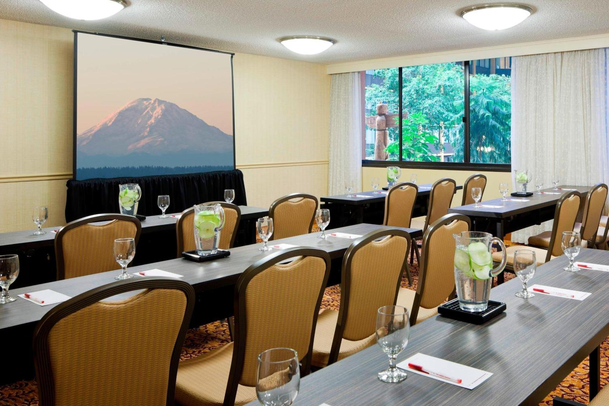 Hotel Seattle Airport Marriott SeaTac Exterior foto