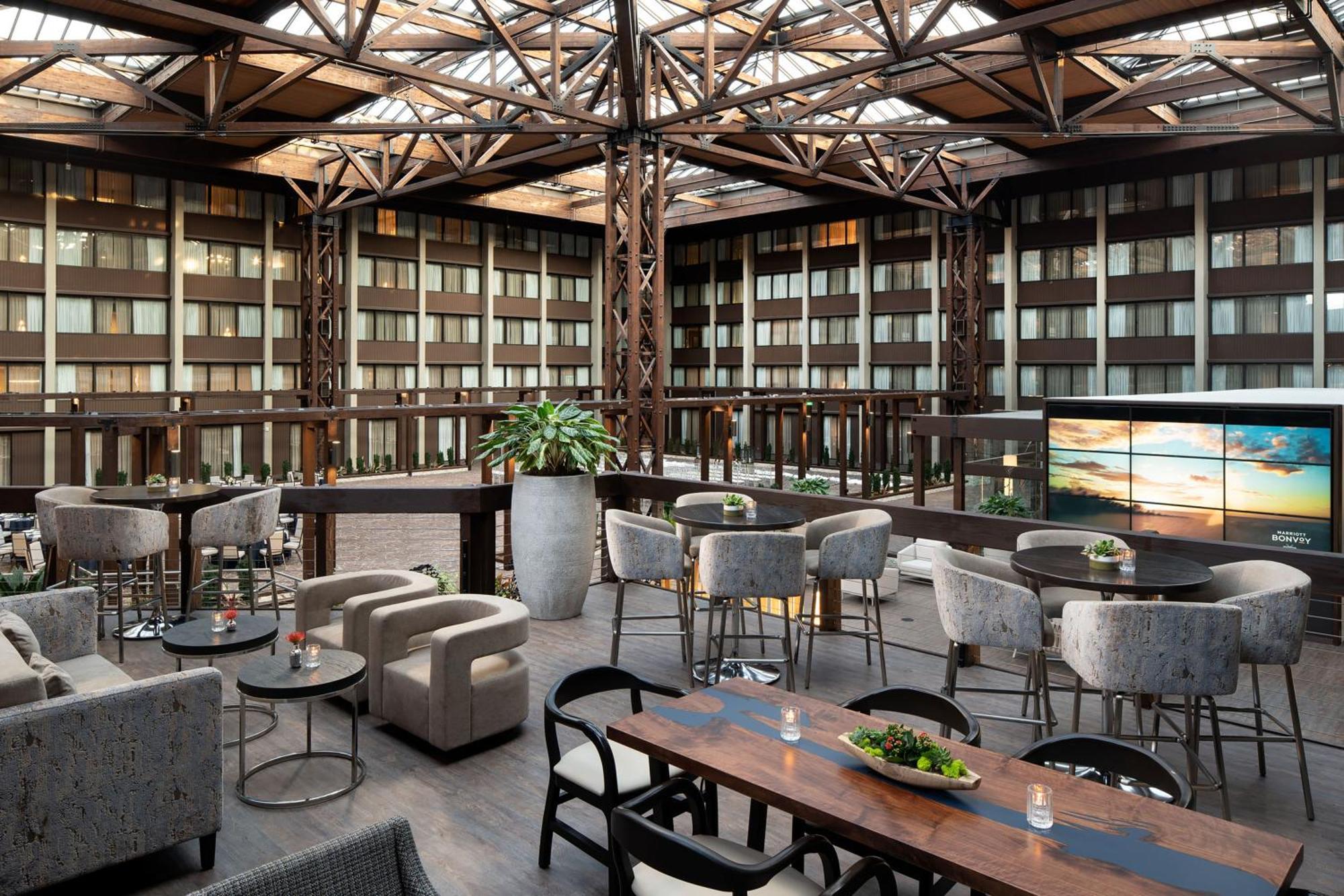 Hotel Seattle Airport Marriott SeaTac Exterior foto