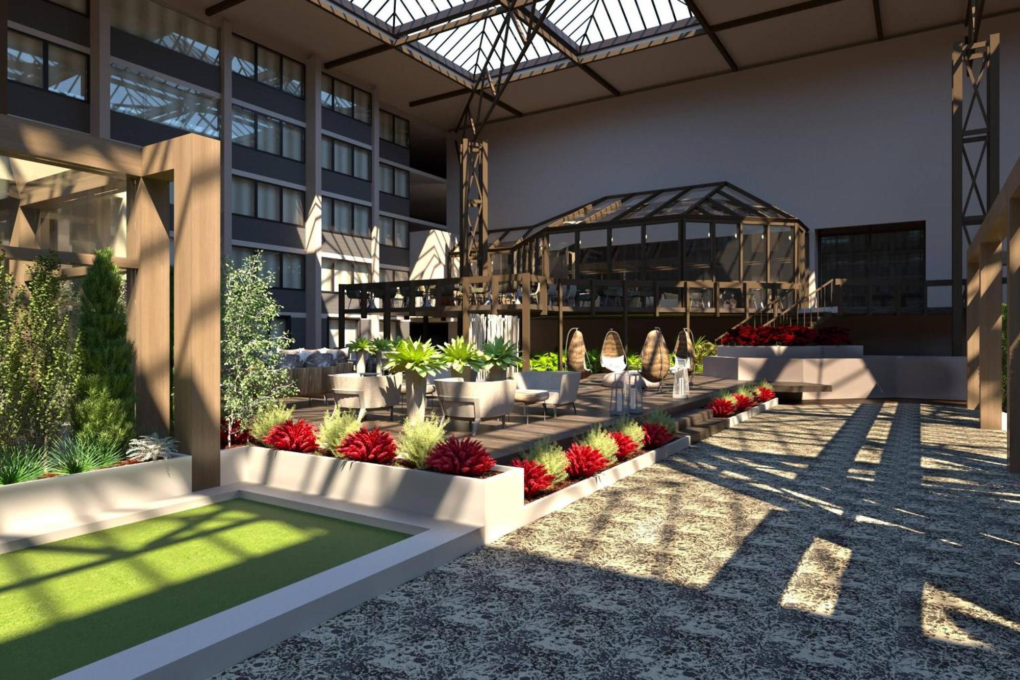 Hotel Seattle Airport Marriott SeaTac Exterior foto